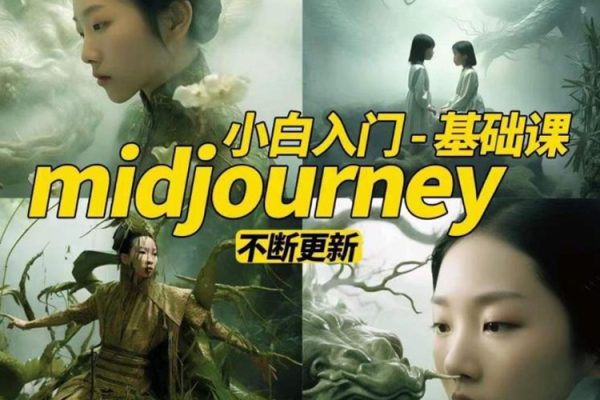 淘不掉學(xué)院·midjourney小白入門基礎(chǔ)-AI攝影+AI設(shè)計(jì)+AI繪畫