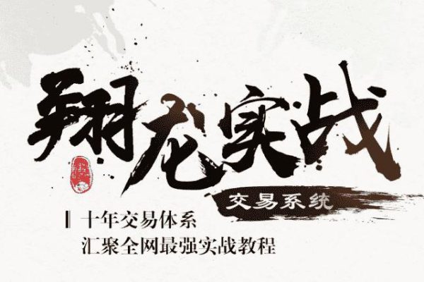 翔哥擒龍-翔龍實戰交易系統