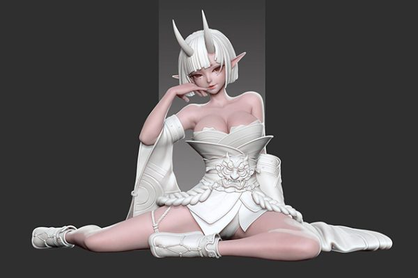 zbrush和服二次元角色案例教學(xué)