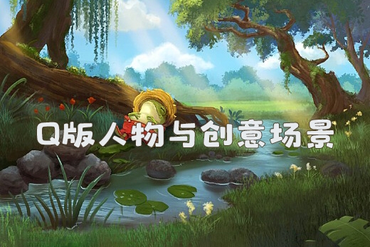 林梟Q版人物與創(chuàng)意場(chǎng)景插畫2024