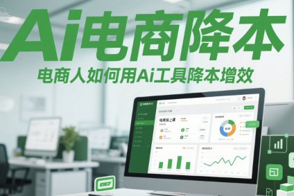 Ai電商降本增效線上課，電商人如何用Ai工具降本增效
