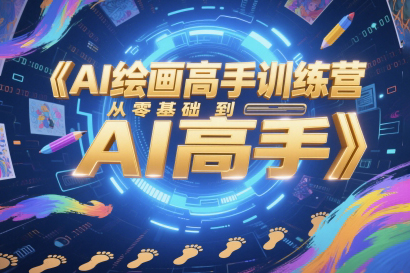 墨竹AI繪畫高手訓(xùn)練營(yíng)，從零基礎(chǔ)到AI高手