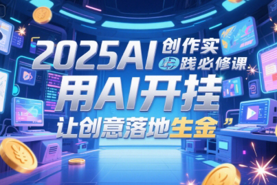 查理老師·2025AI創(chuàng)作實踐必修課，用AI開掛，讓創(chuàng)意落地生金