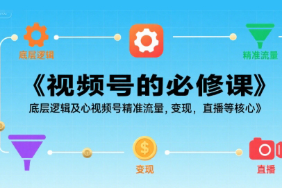 視頻號的必修課，視頻號的底層邏輯及核心視頻號精準(zhǔn)流量