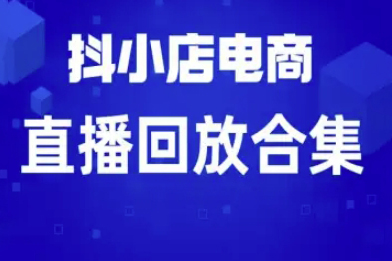 短視頻電商：抖小店變現從0到盈利過直播回放
