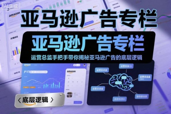 亞馬遜廣告專欄：運營總監手把手帶你揭秘亞馬遜廣告的底層邏輯